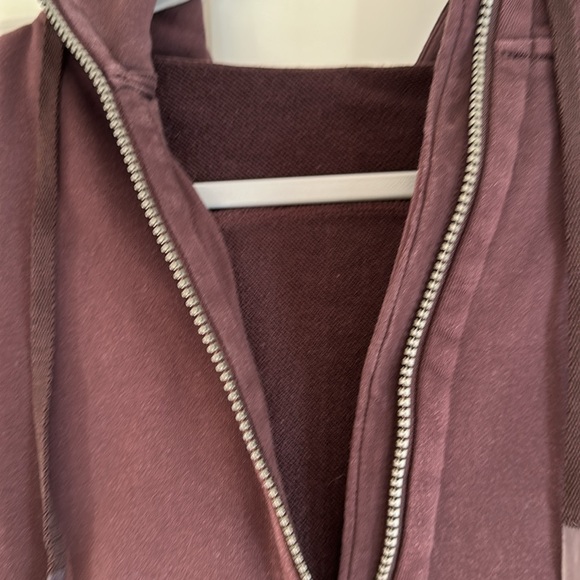 Lululemon Cotton Black Cherry Hoodie - Picture 4 of 4